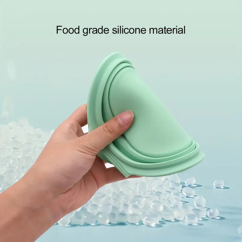 Dog Bowl - Outdoor - Portable - Silicone - Dual - Pet Wipes & Poo Bags