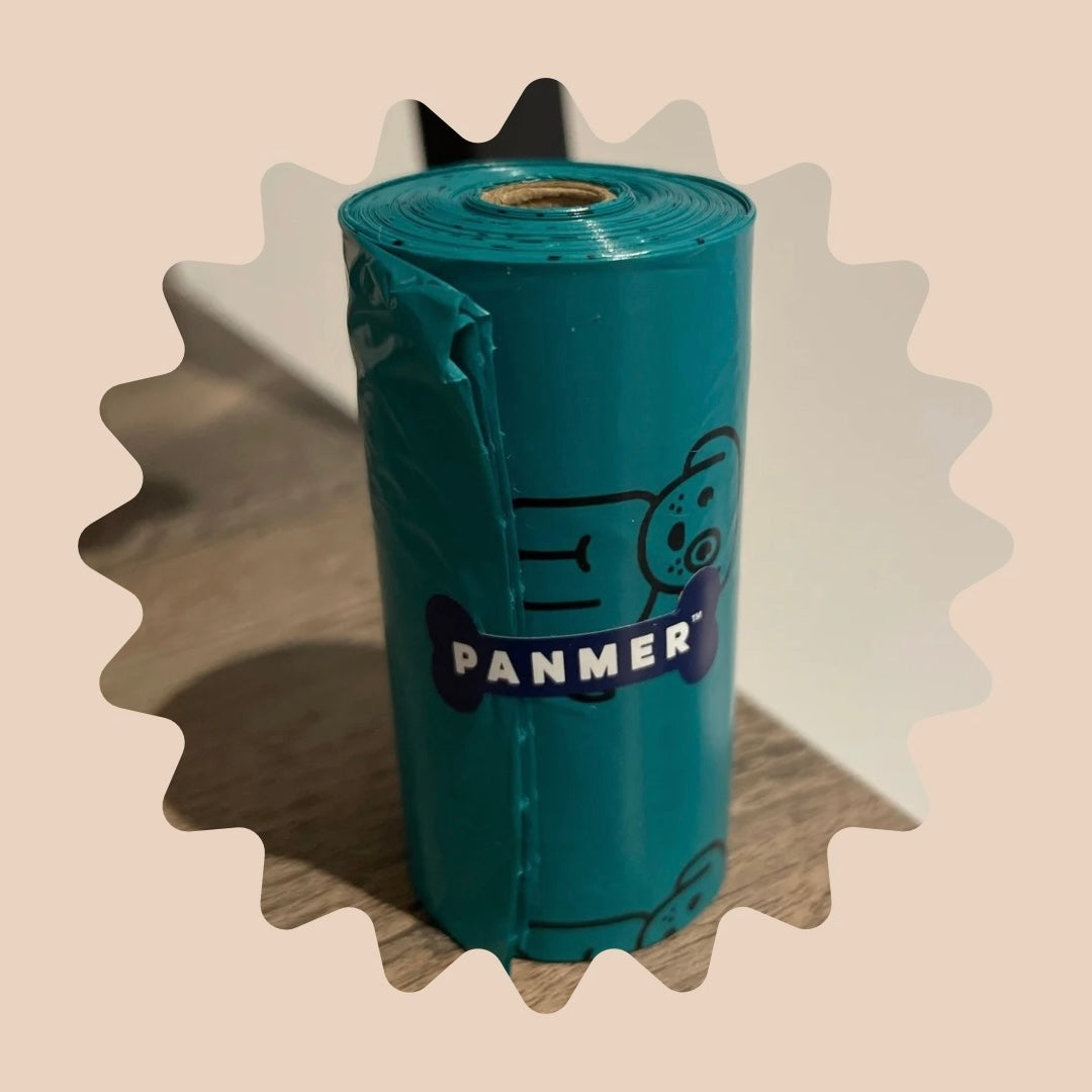 Dog Poop Bag Roll - PCR - Single Roll - Scented - Pet Wipes & Poo Bags