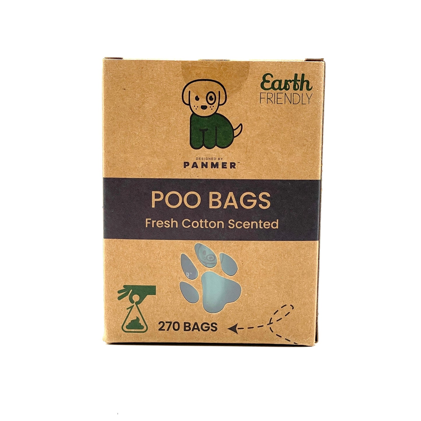 Dog Poo Bags - PCR (270 Bags) - Pet Wipes & Poo Bags
