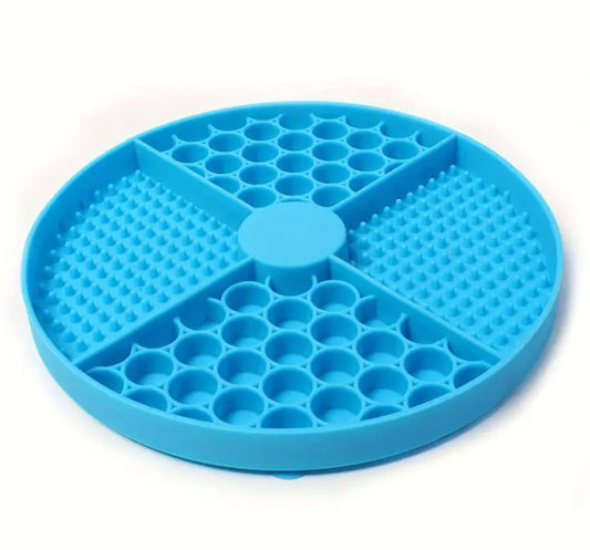 Dog Lick Mat - Circle - Pet Wipes & Poo Bags