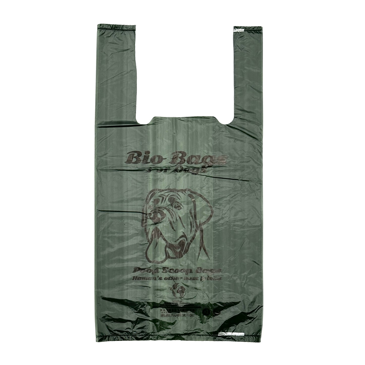 50 BAGS - Dog Poo Bags with Handles - Biodegradable, Unscented & Leakproof- 50 Bags - Pet Wipes & Poo Bags