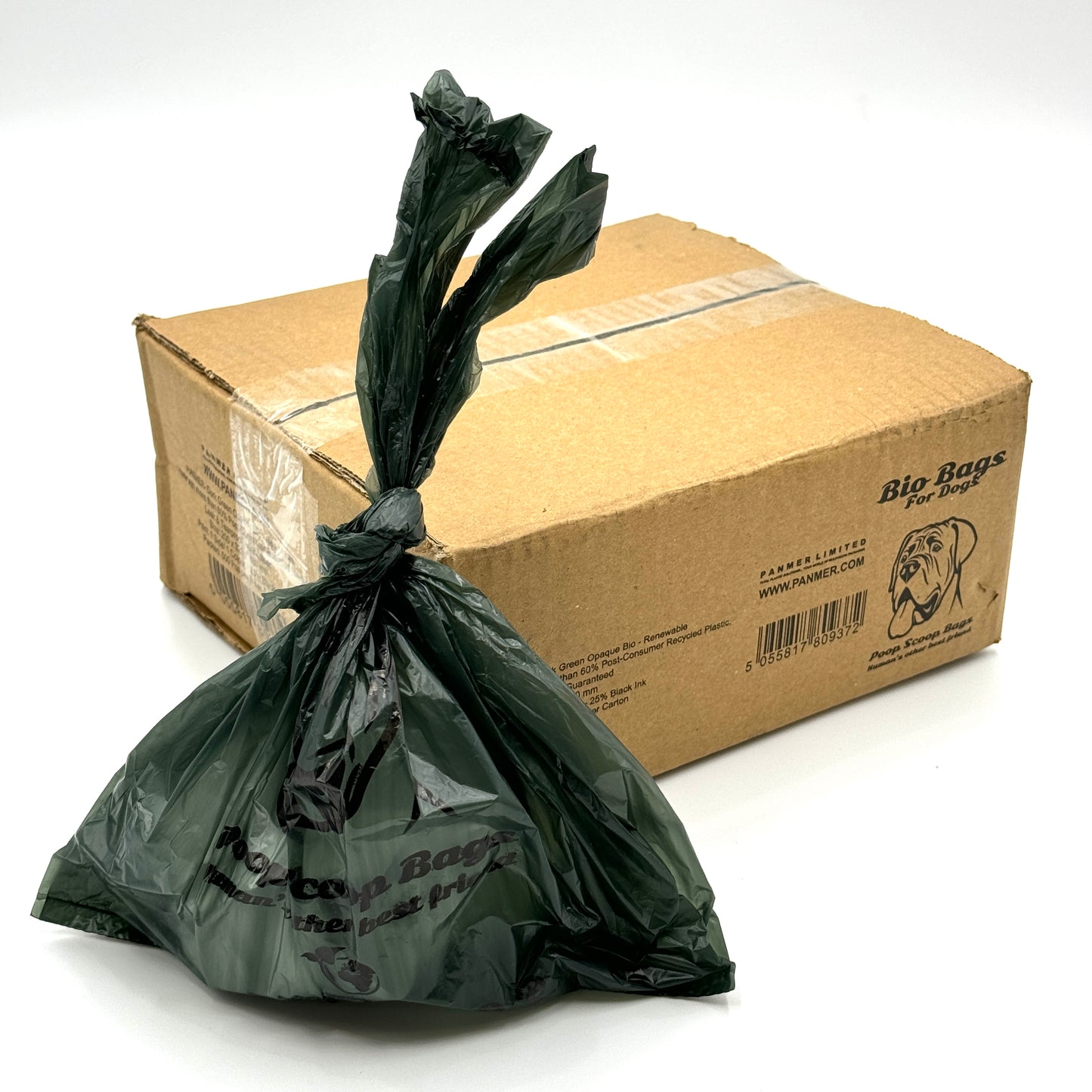 50 BAGS - Dog Poo Bags with Handles - Biodegradable, Unscented & Leakproof- 50 Bags - Pet Wipes & Poo Bags