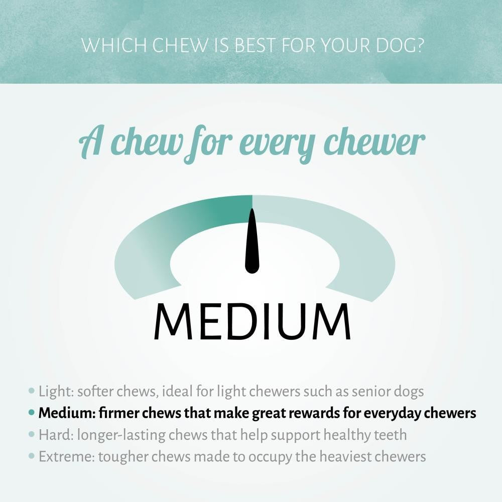 Antos Dog Chew - Vegetarian - Brush - Mixed Tub – 50 pieces (7cm) - Pet Wipes & Poo Bags