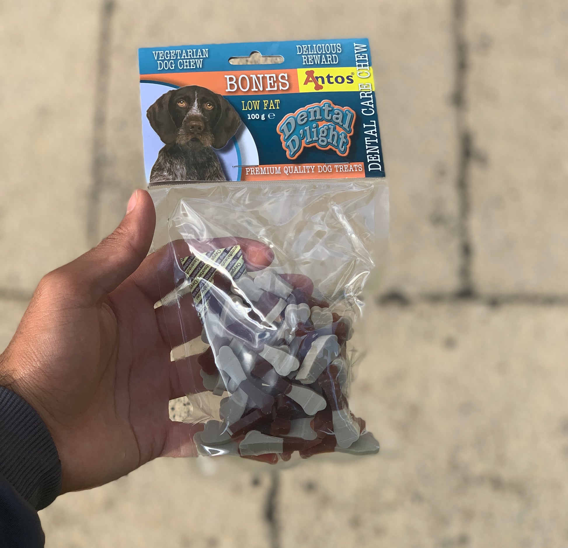 Antos Dental D’light Bones - 100g - Pet Wipes & Poo Bags