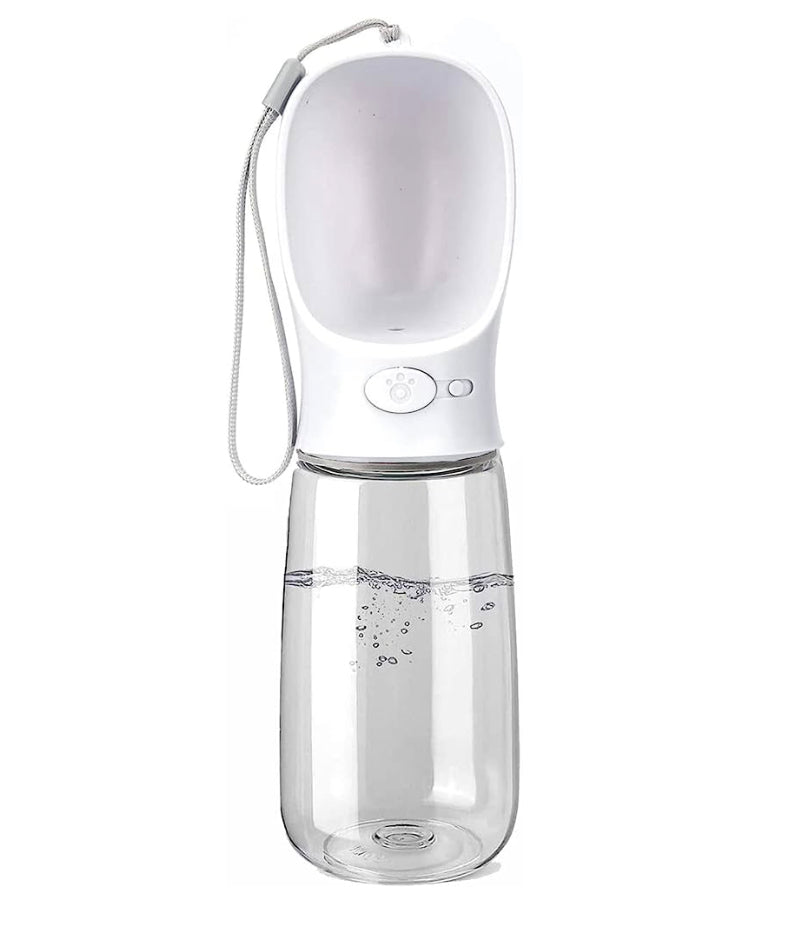 Dog Water Bottle - Portable - Pet Wipes & Poo Bags