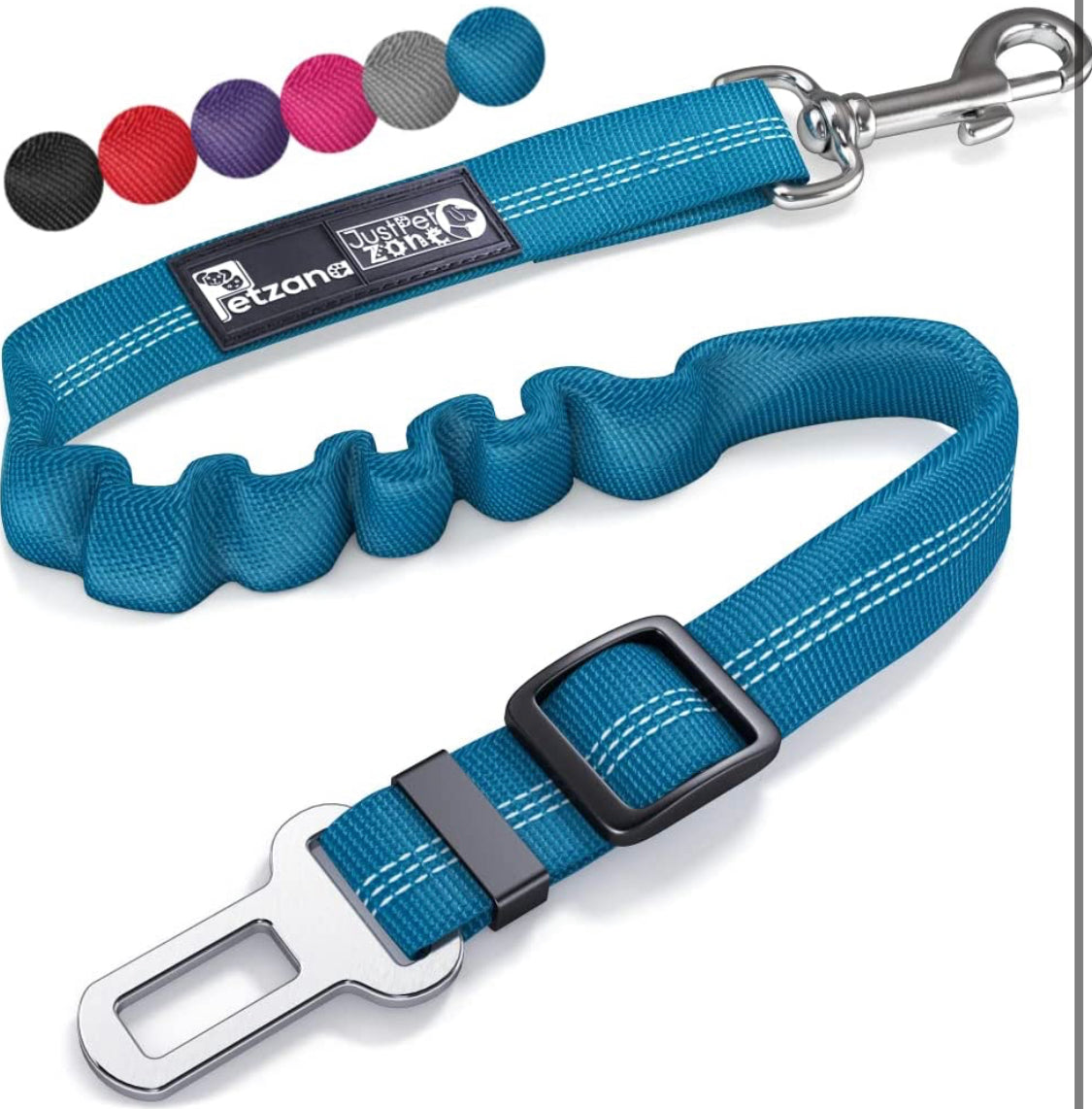 Seat Belt for Dogs - Pet Wipes & Poo Bags