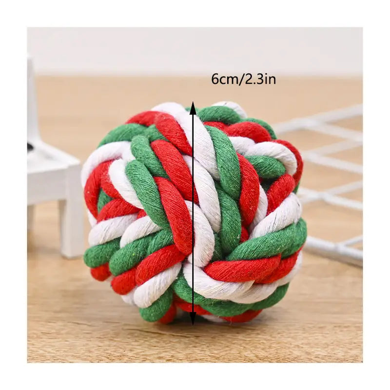 Christmas Dog Chew Toy - Pet Wipes & Poo Bags