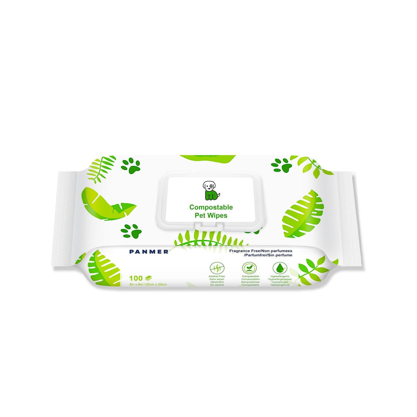 Eco-Friendly Hypoallergenic Pet Wipes