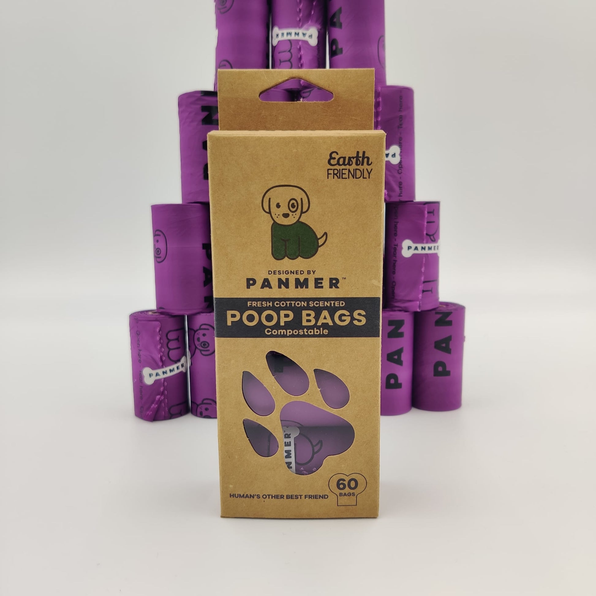 Compostable Poo Bags - ROLLS - Pet Wipes & Poo Bags