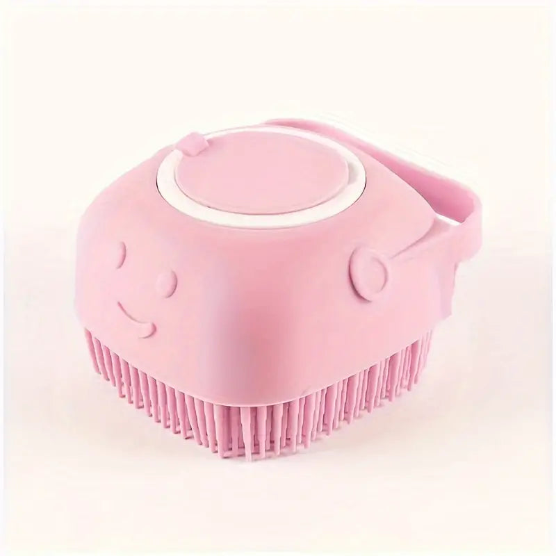 Pet Shampoo Brush - Silicone - Pet Wipes & Poo Bags