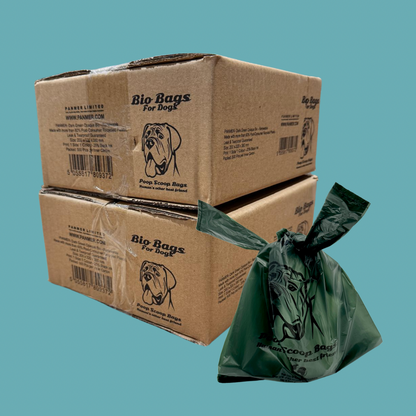 1000 Dog Poo Bags with Handles - Bulk