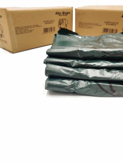 1000 Dog Poo Bags with Handles - Bulk