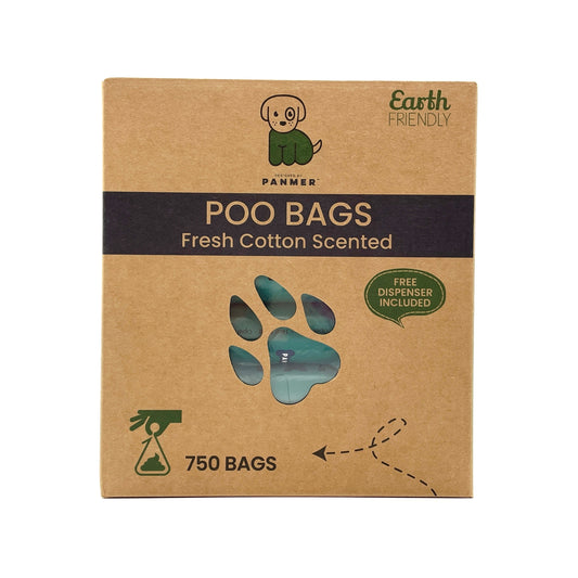 Dog Poo Bags - PCR (750 Bags) - Pet Wipes & Poo Bags