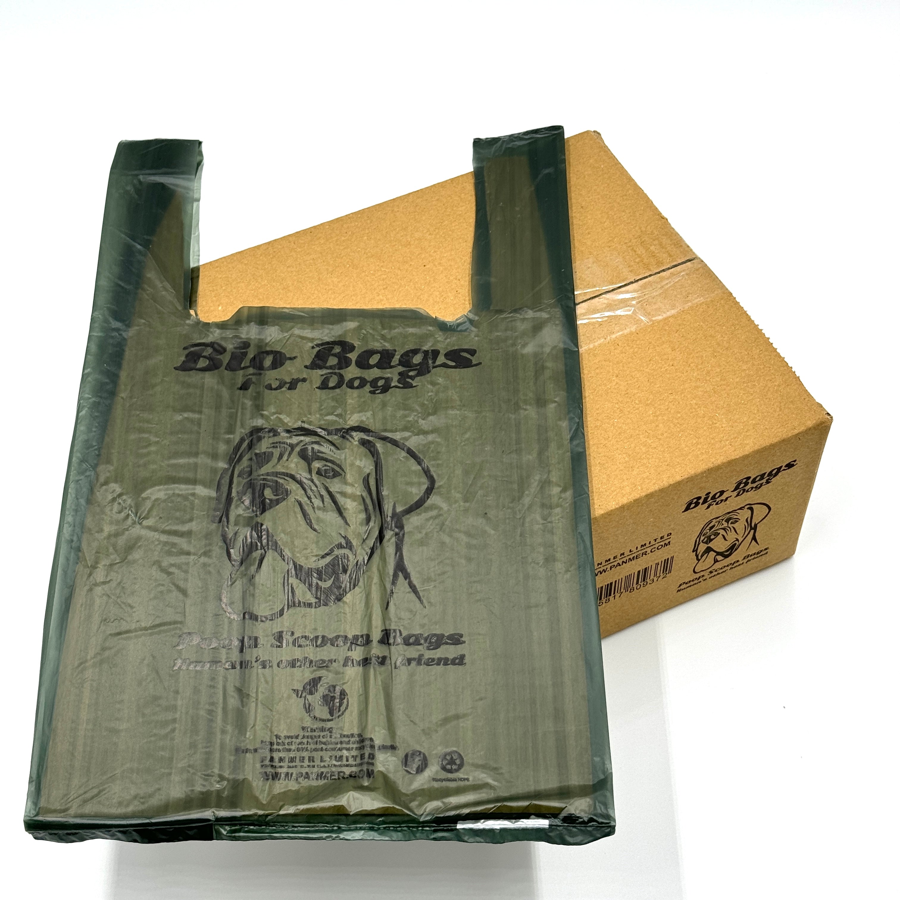 Biodegradable Dog Poo Bags with Handles Strong Unscented Leakproof Bulk Pet Wipes Poo Bags