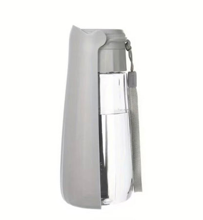 Portable Dog Water Bottle – Leakproof Travel Pet Water Dispenser for Summer Walks & Outdoor Adventures 500ml