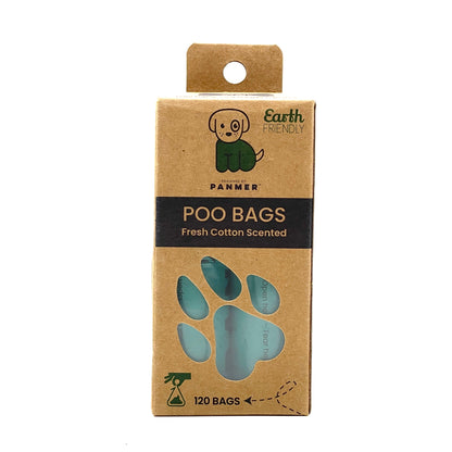 WHOLESALE – Poo Bags - PCR – Rolls – Cotton Fresh Scented – 120bags - #PCRPB120 - Pet Wipes & Poo Bags