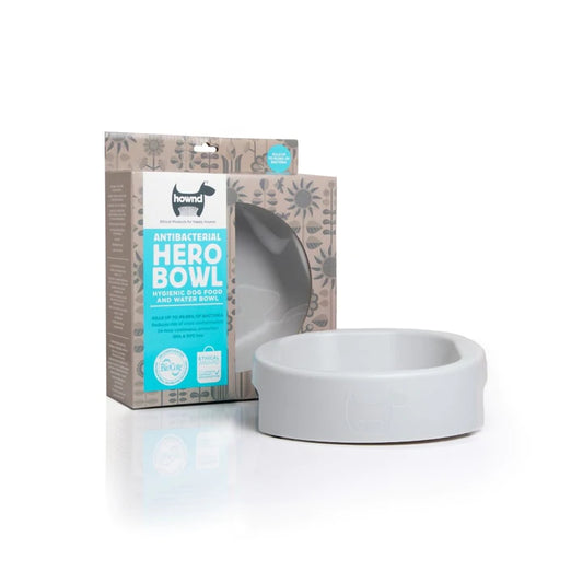 HERO BOWL URBAN GREY - Pet Wipes & Poo Bags